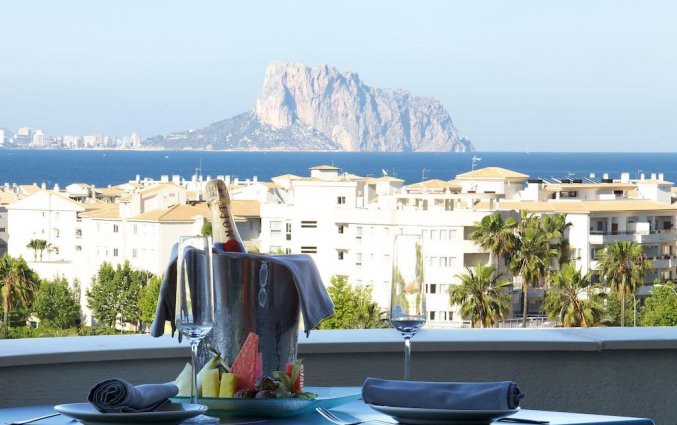 Uitzicht van hotel Albir Playa in Alicante